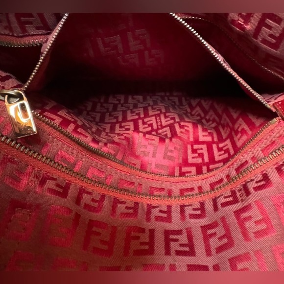 AUTHENTIC Fendi Zucchino Roll Tote - Picture 8 of 8
